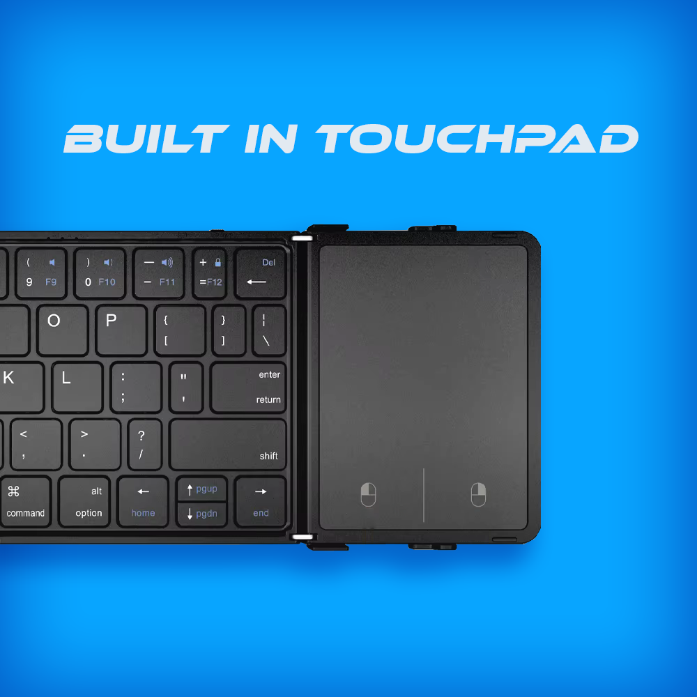 Portable Bluetooth Keyboard With Cover